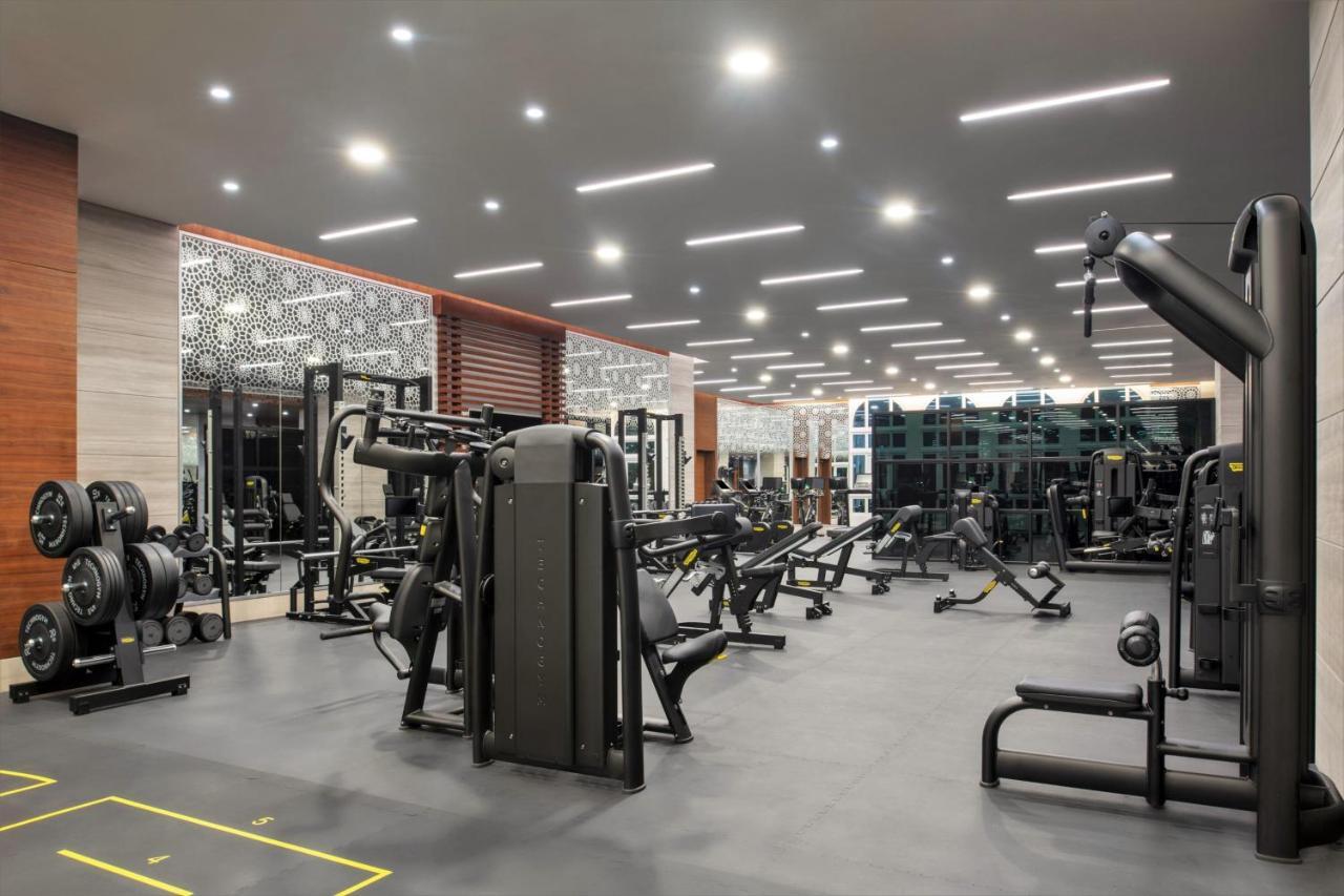 多哈阿尔梅斯拉豪华典藏水疗度假村 外观 照片 The gym at the hotel