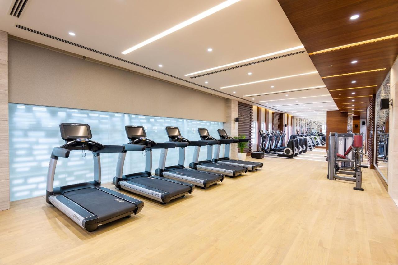 多哈阿尔梅斯拉豪华典藏水疗度假村 外观 照片 The gym at the hotel